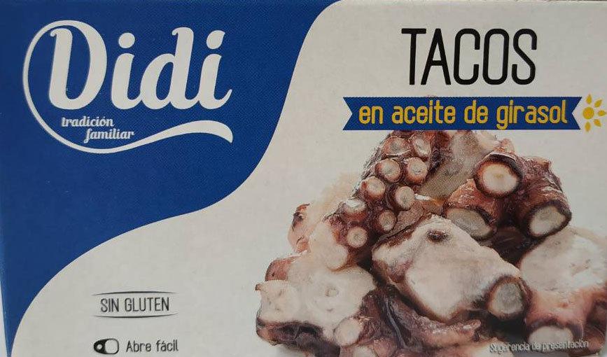 Восьминіг шматочками в олії Didi 115 г/120 мл Іспанія