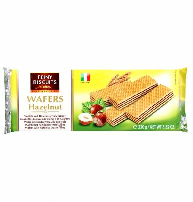 Вафлі з горіховим кремом Ffeiny Biscuits250 р Австрія