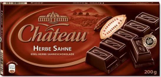 Шоколад чорний Chateau 45 % какао 200г Німеччина