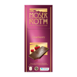 Шоколад чорний з журавлиною Moser Roth Cranberry 125г Німеччина