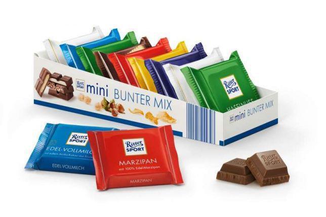 Набір міні-шоколад Ritter Sport Mini Schokospruche 150 р. Німеччина