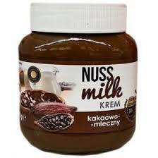 Шоколадний паста (крем) шоколадна NUSS MILK krem Польща 400 г