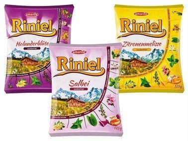 Льодяники (цукерки) БЕЗ ЦУКРУ Riniel Kräuterli Salbei з травами 125г Німеччина