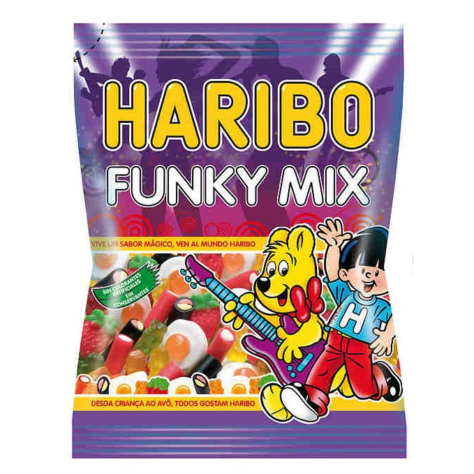 Желейні цукерки Haribo Funky Mix Німеччина 100г