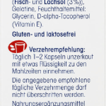 Біологічно активна домішка Mivolis Omega-3 риб'ячий жир 60 капсул Німеччина