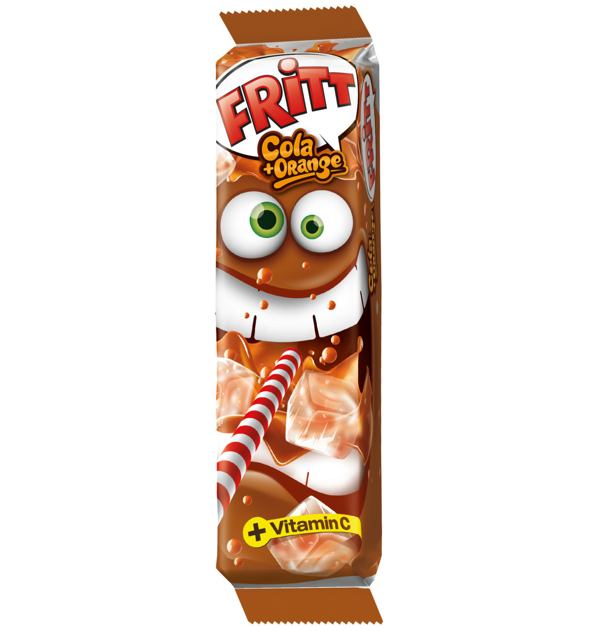 Желейні цукерки Fritt (жувальні) Кола з апельсином Німеччина 70г