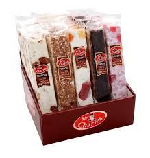 Нуга Sir Charles (полуниця, мигдаль, амаретто, шоколад і фрукти) Італія 100г