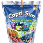 Сік яблуко, вишня, чорна смородина, полуниця Capri-Sun Monster Alarm фруктовий монстр 200 мл Німеччина