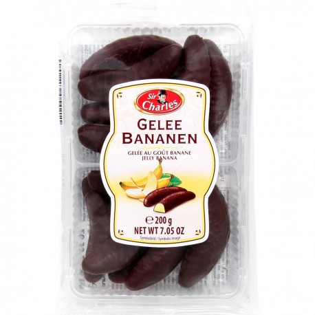 Цукерки шоколадні з бананової начинкою Gelee Bananen Sir Charles 200г Австрія