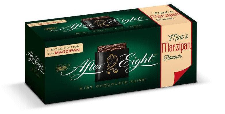 Шоколад (цукерки) After Eight -Mint&Marzipan з м'ятою і марципаном Nestle 200г Швейцарія
