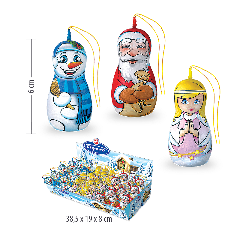 Шоколадний Миколачик Figaro Словаччина 16 г