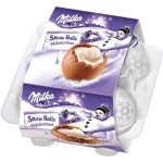 Шоколадні сніжки з молочним кремом Milka SnowBalls (4х28г) 112г Швейцарія