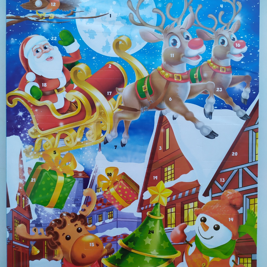 Шоколадний адвент-календар Польща 55 г