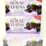 Шоколадні цукерки з чорною смородиною ROYAL THINS typ MANGO 200 г Німеччина