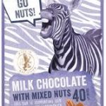 Шоколад молочный "Cachet" with  MIXED NUTS TANZANIA, 40% COCOA. 180 г Бельгія