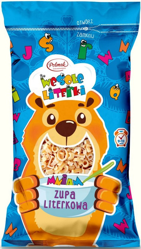 Макаронні вироби дитячі Wesole literki (щасливі літери) 250 г Польща