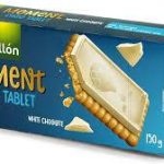 Печиво Gullon Moment Choco Tablet White Chocolate 150г Іспанія