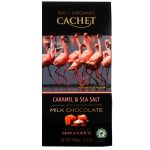 Шоколад Bio-Organic Cachet молочний з карамеллю і сіллю Бельгія 100г