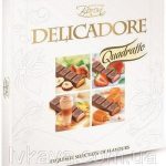 Шоколад молочний Асорті 4 смаки DELIKADOR Quadratto Baron Польща 200 г