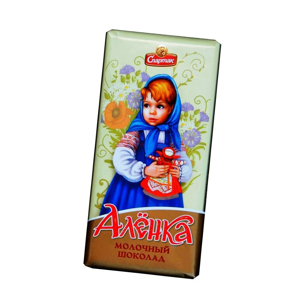 Молочний шоколад Оленка Спартак 20г Білорусь