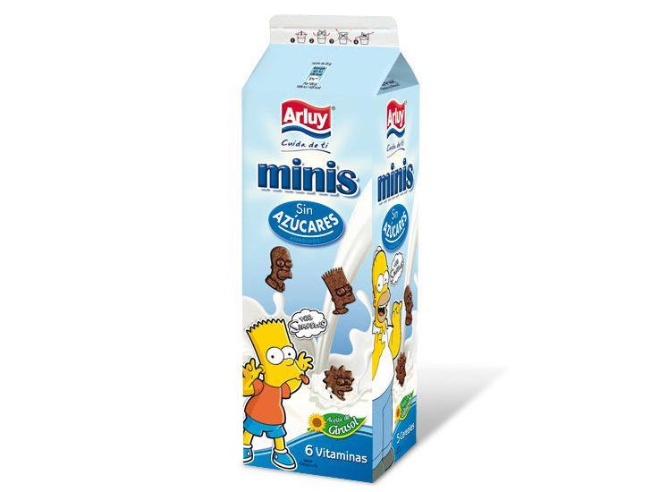 Міні шоколадне печиво без цукру з вітамінами Simpsons Arluy 275 г Іспанія