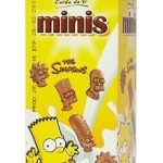 Міні шоколадне печиво з вітамінами Simpsons Arluy 275г Іспанія