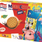 Печиво сендвіч шоколадний з вітамінами, залізом і кальцієм Mega Choc Arluy Іспанія 148г (4х37) Іспанія