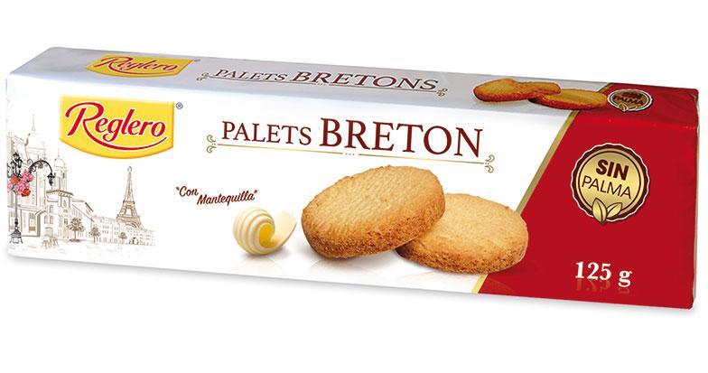 Без пальмової олії печиво бісквітне Palets BRETONS Arluy Іспанія 125г