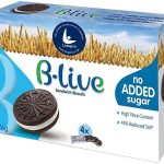 Без цукру печиво B-live sandwich biscuits 176 г Іспанія
