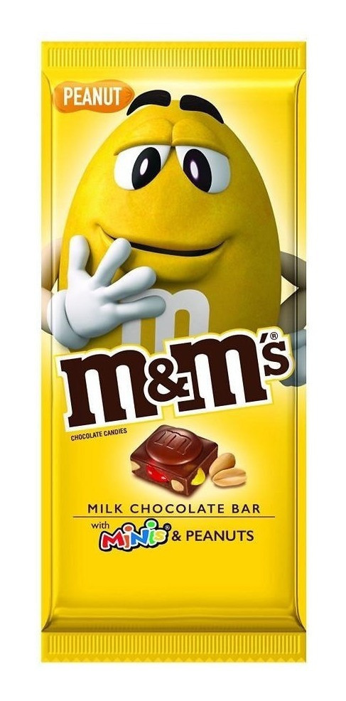 Шоколад молочний M&M's PEANUT (з ММдемосами та арахісом) 165 г Великобританія