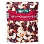 Кеш'ю з журавлиною Alesto Cashew-Cranberry-Mix 200 г Німеччина