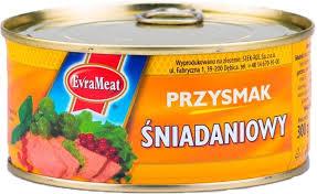 Паштет сніданок делікатесний Przysmak Sniadaniowy Evra Meat Польща 300г