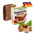 Вафлі Excelsior Haselnuss Schnitte з фундуком 250 г/12шт. Германия