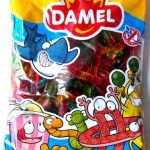 Желейні цукерки без глютену Черв'ячки Damel Worms 1 кг Іспанія