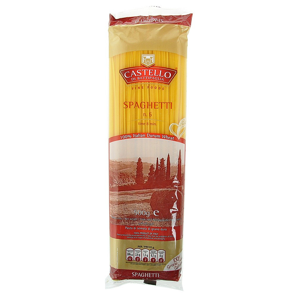 Спагетті Vermicelli Castello Di Battipaglia N. 170, 500 г Італія