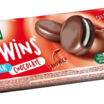 Печиво сендвіч без трансжирів у молочному шоколаді Twins Gullon 252 г (6x42 г) Іспанія