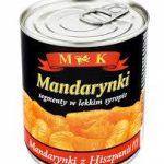 Мандарини консервовані часточками M&K 312 г Польща