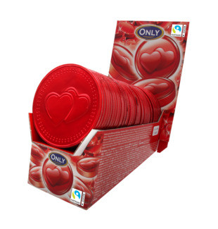 Шоколад молочний СЕРДЦЕ Only 21.5 г Австрія