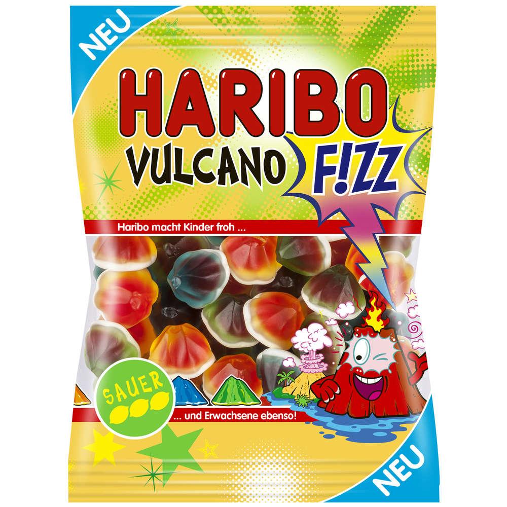 Желейні цукерки Haribo Vulcano Sauer (Вулкан з кислинкою) Німеччина 175г