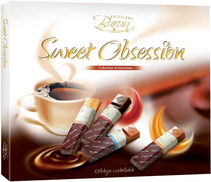 Шоколад Baron Sweet Obsession (4 смаку) 250г Польща
