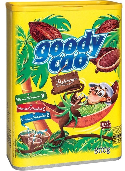 Шоколадний какао напій Goody Cao Bellarom 800 г Німеччина