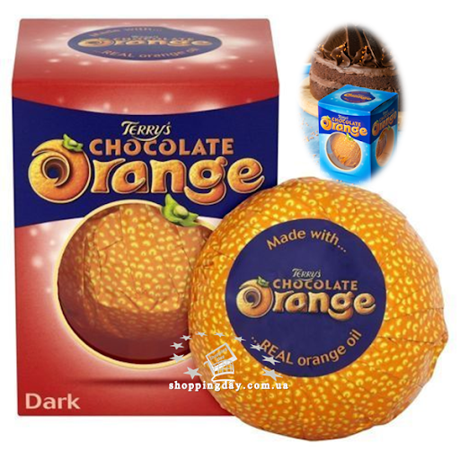 Шоколадний апельсин Terrys Dark Chocolate Orange 145г