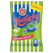 Льодяники на травах із яблуком Haslerky Zelene Jabloko Nestlé 90 г Чехія