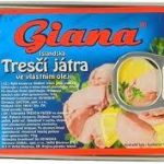 Печінка тріски Giana Чехія 115 г