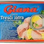 Печінка тріски Giana Чехія 115 г