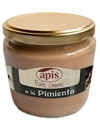 Паштет зі свинячої печінки "Ароматний перець" Pate Pimienta Apis 160 г Іспанія