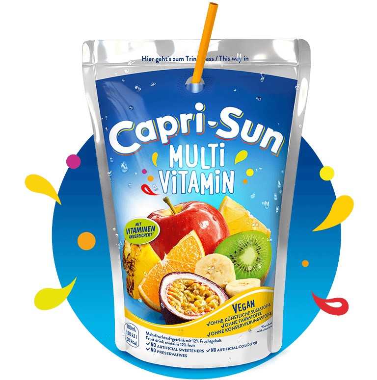 Сік Capri-Sun Multi Vitamin мульти-вітамін 200 мл Німеччина