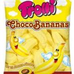 Маршмеллоу бананове з шоколадною начинкою Trolli Choco Bananas 150г Німеччина