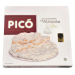 Білий туррон з мигдалем і медом БЕЗ ГЛЮТЕНУ PICO Turron De Alicante 150г Іспанія