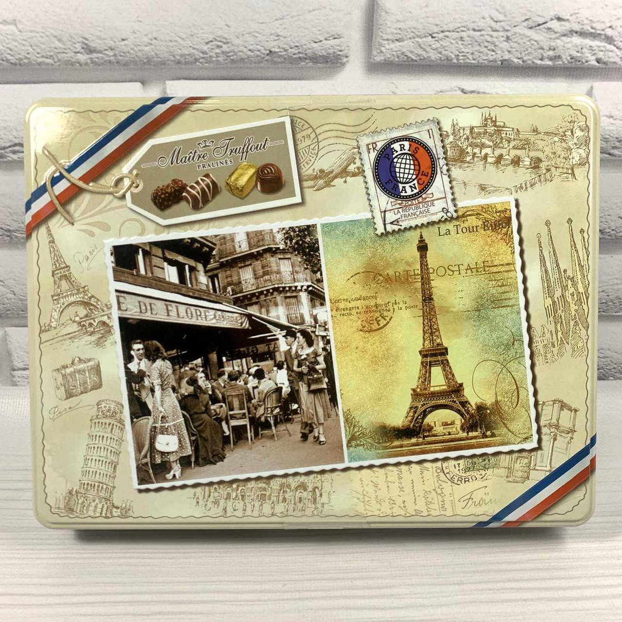 Шоколадні цукерки Праліне PARIS Maitre Truffout Австрія 180 г